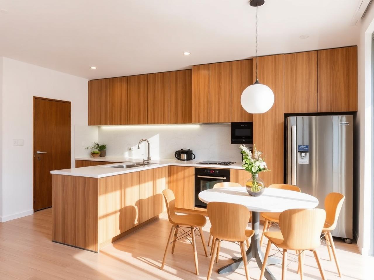 Cocina y comedor